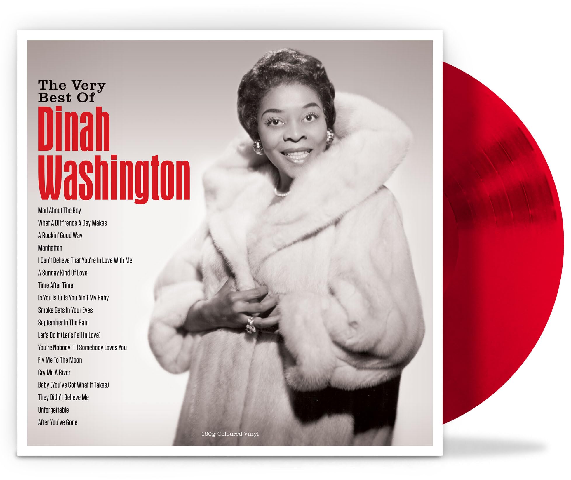 DINAH WASHINGTON レコード The Very Best Of Dinah Washington [180G Red Vinyl LP] [VINYL